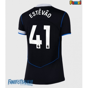 Chelsea Estevao Willian #41 Tricou Fotbal Replică 2025-26 Femei Treilea